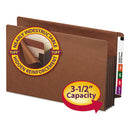 Smead® wholesale. Heavy-duty Redrope End Tab Tuff Pockets, 3.5" Expansion, Legal Size, Redrope, 10-box. HSD Wholesale: Janitorial Supplies, Breakroom Supplies, Office Supplies.