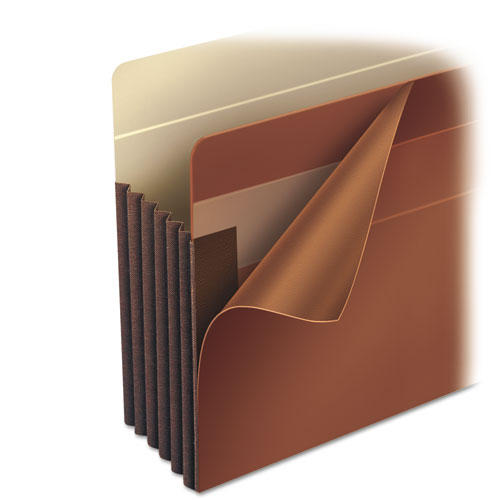 Smead® wholesale. Heavy-duty Redrope End Tab Tuff Pockets, 3.5" Expansion, Legal Size, Redrope, 10-box. HSD Wholesale: Janitorial Supplies, Breakroom Supplies, Office Supplies.