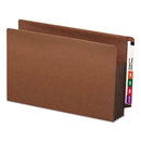 Smead® wholesale. Heavy-duty Redrope End Tab Tuff Pockets, 3.5" Expansion, Legal Size, Redrope, 10-box. HSD Wholesale: Janitorial Supplies, Breakroom Supplies, Office Supplies.