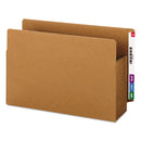 Smead® wholesale. Heavy-duty Redrope End Tab Tuff Pockets, 5.25" Expansion, Legal Size, Redrope, 10-box. HSD Wholesale: Janitorial Supplies, Breakroom Supplies, Office Supplies.