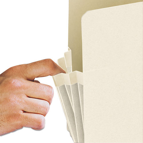 Smead® wholesale. Manila End Tab File Pockets, 1.75" Expansion, Letter Size, Manila, 25-box. HSD Wholesale: Janitorial Supplies, Breakroom Supplies, Office Supplies.