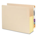 Smead® wholesale. Manila End Tab File Pockets, 5.25" Expansion, Letter Size, Manila, 10-box. HSD Wholesale: Janitorial Supplies, Breakroom Supplies, Office Supplies.