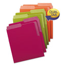 Smead® wholesale. Organized Up Heavyweight Vertical File Folders, 1-2-cut Tabs, Letter Size, Assorted, 6-pack. HSD Wholesale: Janitorial Supplies, Breakroom Supplies, Office Supplies.