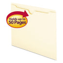 Smead® wholesale. Manila File Jackets, 1-ply Straight Tab, Letter Size, Manila, 100-box. HSD Wholesale: Janitorial Supplies, Breakroom Supplies, Office Supplies.
