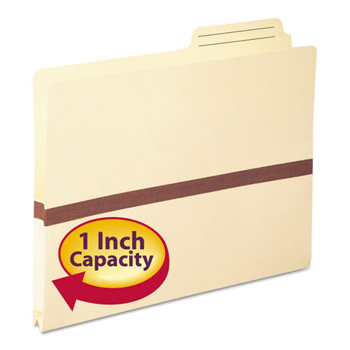Smead® wholesale. Manila File Pockets, 1" Expansion, Letter Size, Manila. HSD Wholesale: Janitorial Supplies, Breakroom Supplies, Office Supplies.