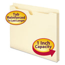 Smead® wholesale. Manila File Jackets, 2-ply Straight Tab, Letter Size, Manila, 50-box. HSD Wholesale: Janitorial Supplies, Breakroom Supplies, Office Supplies.