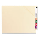 Smead® wholesale. End Tab Jackets With Reinforced Tabs, Straight Tab, Letter Size, 11-pt Manila, 100-box. HSD Wholesale: Janitorial Supplies, Breakroom Supplies, Office Supplies.