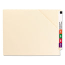 Smead® wholesale. End Tab Jackets With Reinforced Tabs, Straight Tab, Letter Size, 14-pt Manila, 50-box. HSD Wholesale: Janitorial Supplies, Breakroom Supplies, Office Supplies.