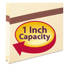 Smead® wholesale. Manila File Pockets, 1" Expansion, Legal Size, Manila. HSD Wholesale: Janitorial Supplies, Breakroom Supplies, Office Supplies.