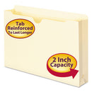Smead® wholesale. Manila File Jackets, 2-ply Straight Tab, Legal Size, Manila, 50-box. HSD Wholesale: Janitorial Supplies, Breakroom Supplies, Office Supplies.