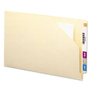 Smead® wholesale. End Tab Jackets With Reinforced Tabs, Straight Tab, Legal Size, 11-pt Manila, 100-box. HSD Wholesale: Janitorial Supplies, Breakroom Supplies, Office Supplies.