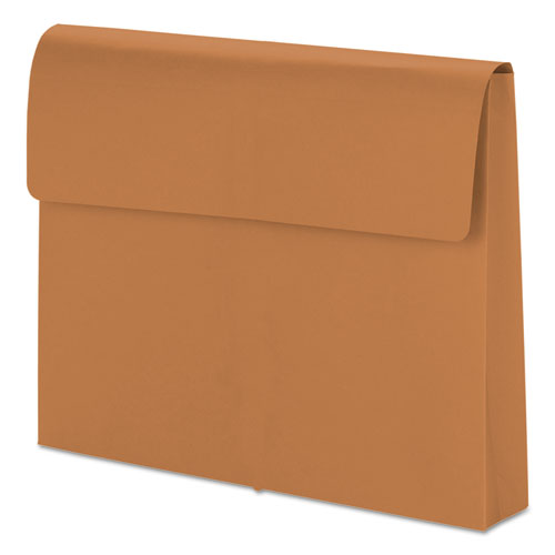 Smead® wholesale. Expanding Wallet W- Hook And Loop Closure, 2" Expansion, 1 Section, Letter Size, Redrope. HSD Wholesale: Janitorial Supplies, Breakroom Supplies, Office Supplies.