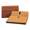 Smead® wholesale. Expanding Wallet W- Hook And Loop Closure, 2" Expansion, 1 Section, Legal Size, Redrope. HSD Wholesale: Janitorial Supplies, Breakroom Supplies, Office Supplies.