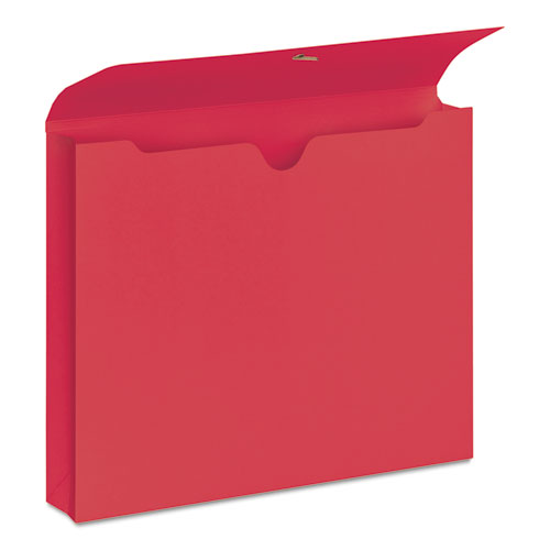 Smead® wholesale. Expanding Wallet W- Elastic Cord, 2" Expansion, 1 Section, Letter Size, Red, 10-box. HSD Wholesale: Janitorial Supplies, Breakroom Supplies, Office Supplies.