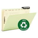 Smead® wholesale. Pressboard Mortgage Folders, 8 Dividers, Legal Size, Green, 10-box. HSD Wholesale: Janitorial Supplies, Breakroom Supplies, Office Supplies.