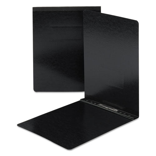 Smead® wholesale. Top Opening Press Guard Report Cover, Prong Fastener, Letter, Black. HSD Wholesale: Janitorial Supplies, Breakroom Supplies, Office Supplies.