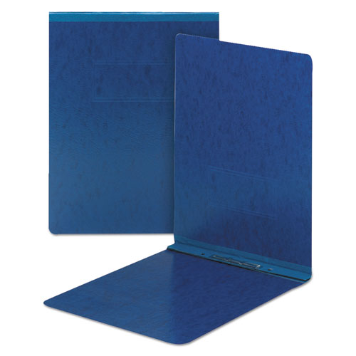 Smead® wholesale. Top Opening Press Guard Report Cover, Prong Fastener, Letter, Dark Blue. HSD Wholesale: Janitorial Supplies, Breakroom Supplies, Office Supplies.