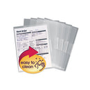 Smead® wholesale. Poly Translucent Project Jackets, Letter Size, Clear, 5-pack. HSD Wholesale: Janitorial Supplies, Breakroom Supplies, Office Supplies.