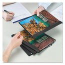 Smead® wholesale. Poly Report Cover, Tang Clip, Letter, 1-2" Capacity, Clear-black, 25-box. HSD Wholesale: Janitorial Supplies, Breakroom Supplies, Office Supplies.