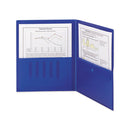 Smead® wholesale. Poly Two-pocket Folder W-security Pocket, 11 X 8 1-2, Blue, 5-pack. HSD Wholesale: Janitorial Supplies, Breakroom Supplies, Office Supplies.