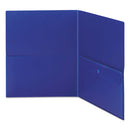 Smead® wholesale. Poly Two-pocket Folder W-security Pocket, 11 X 8 1-2, Blue, 5-pack. HSD Wholesale: Janitorial Supplies, Breakroom Supplies, Office Supplies.