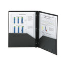 Smead® wholesale. Poly Two-pocket Folder W-fasteners, 11 X 8.5, Black, 25-box. HSD Wholesale: Janitorial Supplies, Breakroom Supplies, Office Supplies.