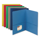 Smead® wholesale. Two-pocket Folder, Textured Paper, Assorted, 25-box. HSD Wholesale: Janitorial Supplies, Breakroom Supplies, Office Supplies.