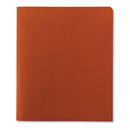 Smead® wholesale. Two-pocket Folder, Textured Paper, Orange, 25-box. HSD Wholesale: Janitorial Supplies, Breakroom Supplies, Office Supplies.