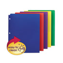 Smead® wholesale. Poly Snap-in Two-pocket Folder, 11 X 8.5, Assorted, 10-pack. HSD Wholesale: Janitorial Supplies, Breakroom Supplies, Office Supplies.