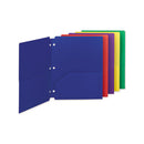 Smead® wholesale. Poly Snap-in Two-pocket Folder, 11 X 8.5, Assorted, 10-pack. HSD Wholesale: Janitorial Supplies, Breakroom Supplies, Office Supplies.