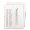 Smead® wholesale. Organized Up Poly Slash Jackets, 2-sections, Letter Size, Clear, 5-pack. HSD Wholesale: Janitorial Supplies, Breakroom Supplies, Office Supplies.