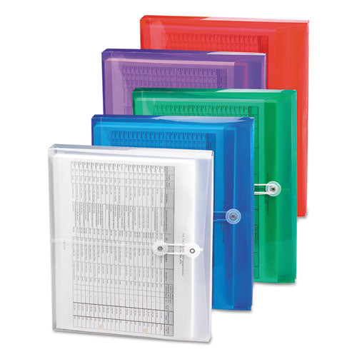 Smead® wholesale. Poly String And Button Interoffice Envelopes, String And Button Closure, 9.75 X 11.63, Clear, 5-pack. HSD Wholesale: Janitorial Supplies, Breakroom Supplies, Office Supplies.