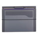 Smead® wholesale. Cascading Wall Organizer, 14.25 X 33, Letter, Gray With 6 Bright Color Pockets. HSD Wholesale: Janitorial Supplies, Breakroom Supplies, Office Supplies.