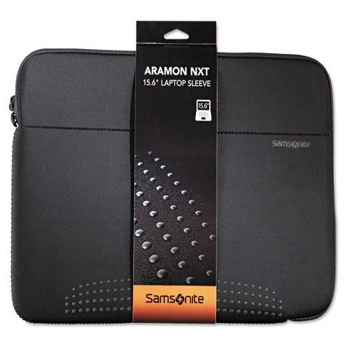 Samsonite® wholesale. 15.6" Aramon Laptop Sleeve, Neoprene, 15-3-4 X 1 X 10-1-2, Black. HSD Wholesale: Janitorial Supplies, Breakroom Supplies, Office Supplies.