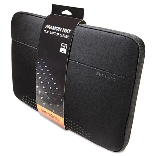 Samsonite® wholesale. 15.6" Aramon Laptop Sleeve, Neoprene, 15-3-4 X 1 X 10-1-2, Black. HSD Wholesale: Janitorial Supplies, Breakroom Supplies, Office Supplies.