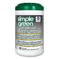 Simple Green® wholesale. Simple Green® Safety Towels, 10 X 11 3-4, 75-canister, 6 Per Carton. HSD Wholesale: Janitorial Supplies, Breakroom Supplies, Office Supplies.