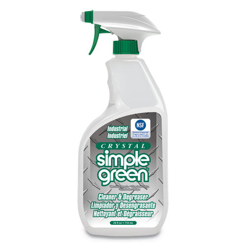 Simple Green® wholesale. Simple Green® Crystal Industrial Cleaner-degreaser, 24 Oz Spray Bottle, 12-carton. HSD Wholesale: Janitorial Supplies, Breakroom Supplies, Office Supplies.