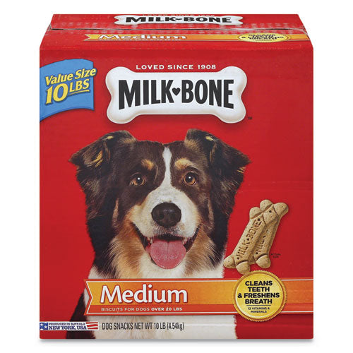 Milk-Bone® wholesale. Original Medium Sized Dog Biscuits, 10 Lbs. HSD Wholesale: Janitorial Supplies, Breakroom Supplies, Office Supplies.