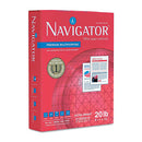 Navigator® wholesale. Premium Multipurpose Copy Paper, 97 Bright, 20 Lb, 8.5 X 11, White, 500 Sheets-ream, 10 Reams-carton. HSD Wholesale: Janitorial Supplies, Breakroom Supplies, Office Supplies.