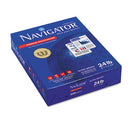 Navigator® wholesale. Premium Multipurpose Copy Paper, 97 Bright, 24 Lb, 8.5 X 11, White, 500 Sheets-ream, 10 Reams-carton. HSD Wholesale: Janitorial Supplies, Breakroom Supplies, Office Supplies.