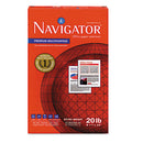 Navigator® wholesale. Premium Multipurpose Copy Paper, 97 Bright, 20 Lb, 8.5 X 14, White, 500 Sheets-ream, 10 Reams-carton. HSD Wholesale: Janitorial Supplies, Breakroom Supplies, Office Supplies.