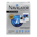 Navigator® wholesale. Platinum Paper, 99 Bright, 24 Lb, 8.5 X 11, White, 500 Sheets-ream, 5 Reams-carton. HSD Wholesale: Janitorial Supplies, Breakroom Supplies, Office Supplies.