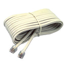 Softalk® wholesale. Telephone Extension Cord, Plug-plug, 25 Ft., Ivory. HSD Wholesale: Janitorial Supplies, Breakroom Supplies, Office Supplies.