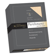 Load image into Gallery viewer, Southworth® wholesale. Parchment Specialty Paper, 24 Lb, 8.5 X 11, Copper, 500-box. HSD Wholesale: Janitorial Supplies, Breakroom Supplies, Office Supplies.