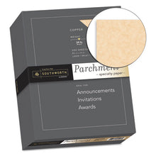 Load image into Gallery viewer, Southworth® wholesale. Parchment Specialty Paper, 24 Lb, 8.5 X 11, Copper, 500-box. HSD Wholesale: Janitorial Supplies, Breakroom Supplies, Office Supplies.