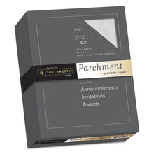 Load image into Gallery viewer, Southworth® wholesale. Parchment Specialty Paper, 24 Lb, 8.5 X 11, Gray, 500-ream. HSD Wholesale: Janitorial Supplies, Breakroom Supplies, Office Supplies.