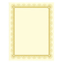 Southworth® wholesale. Premium Certificates, Ivory, Spiro Gold Foil Border, 66 Lb,  8.5 X 11, 15-pack. HSD Wholesale: Janitorial Supplies, Breakroom Supplies, Office Supplies.