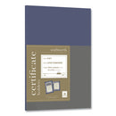 Southworth® wholesale. Certificate Holder, Navy, 105lb Linen Stock, 12 X 9 1-2, 10-pack. HSD Wholesale: Janitorial Supplies, Breakroom Supplies, Office Supplies.