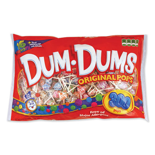 Spangler® wholesale. Dum-dum-pops, Assorted Flavors, Individually Wrapped, 300-pack. HSD Wholesale: Janitorial Supplies, Breakroom Supplies, Office Supplies.