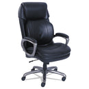 SertaPedic® wholesale. Cosset Big And Tall Executive Chair, Supports Up To 400 Lbs., Black Seat-black Back, Slate Base. HSD Wholesale: Janitorial Supplies, Breakroom Supplies, Office Supplies.